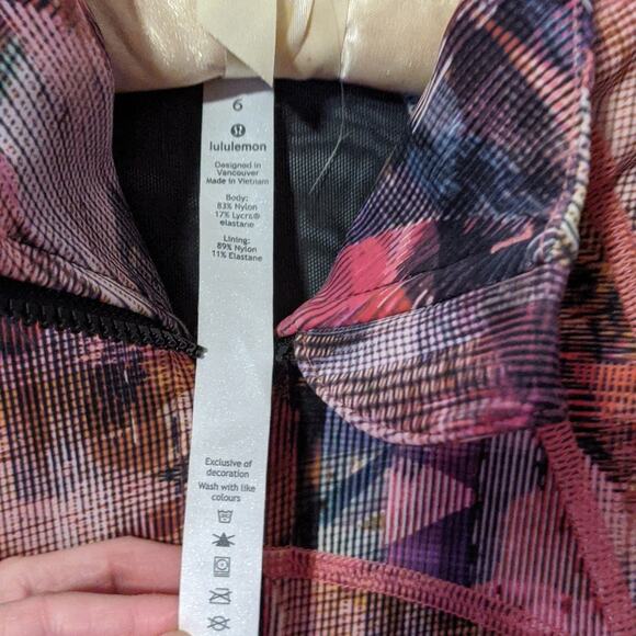 Lululemon Jacket + Short Set in Link Sun Dazed Silky Nulux - 6 - Picture 9 of 10